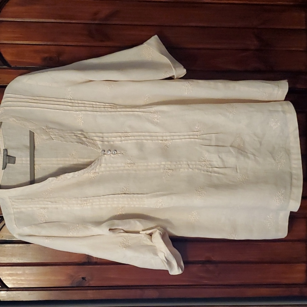 Pale pink Tunic blouse